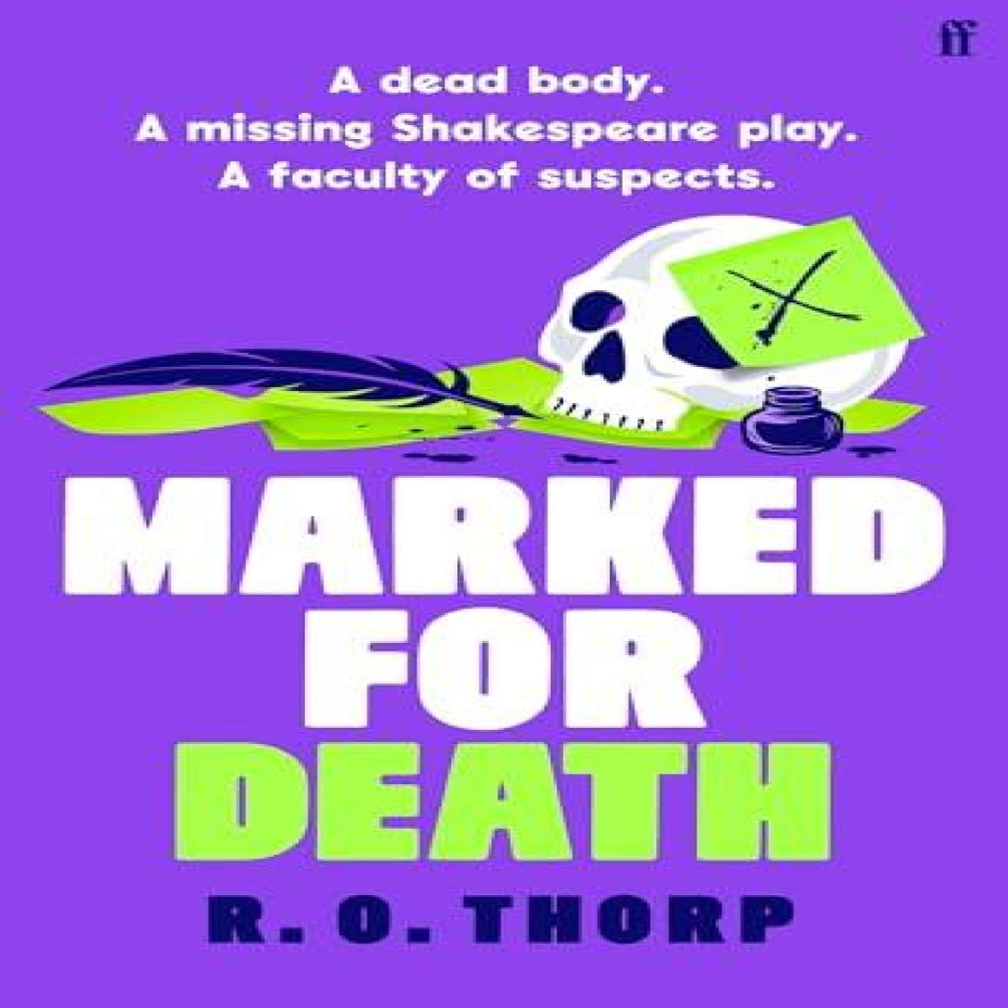 LIVRES Marked for Death : Clever, quirky and irresistibly fun - the most entertaining murder mystery of 2026