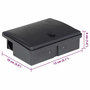 Voir la diapositive 6 : VIDAXL Pieges a souris 5 pcs noir 13x10x4 cm