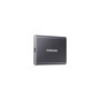 Voir la diapositive 3 : Samsung Disque dur SSD externe portable 2To T7 gris titane