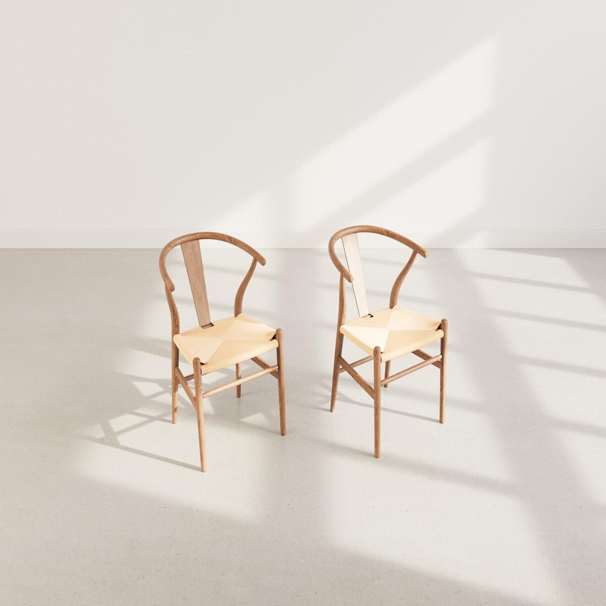 LISA DESIGN Bergen - lot de 2 chaises - bois d'hêtre