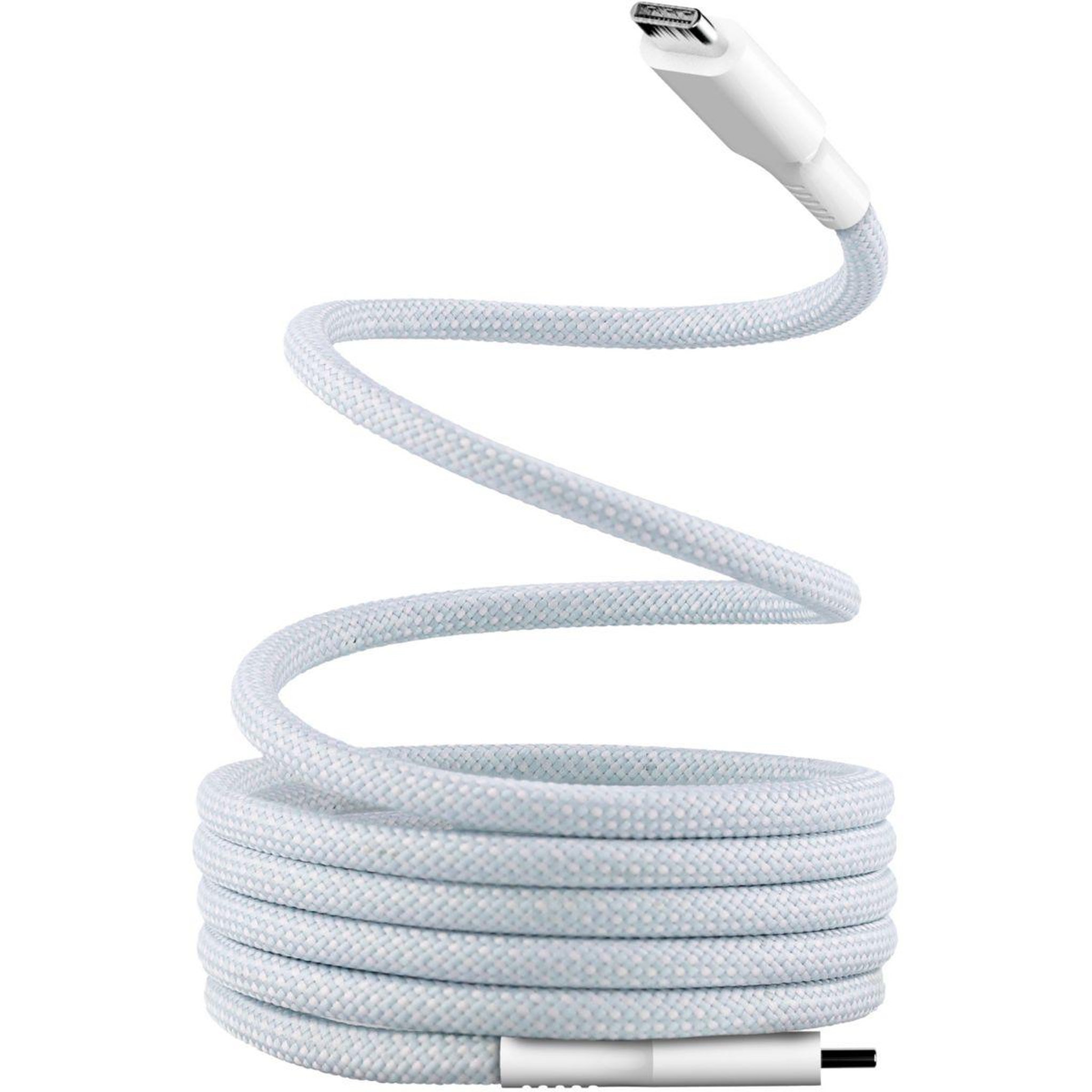 TNB Câble de charge USB-C/USB-C 1.5m gaine aimantée bleu