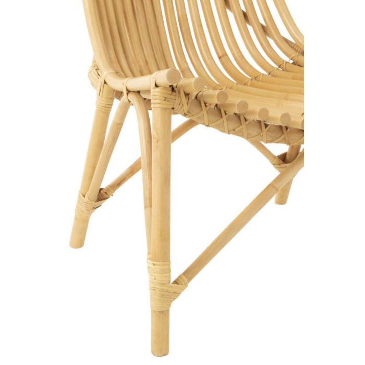 Paris Prix Fauteuil Design en Rotin  Margery  84cm Naturel
