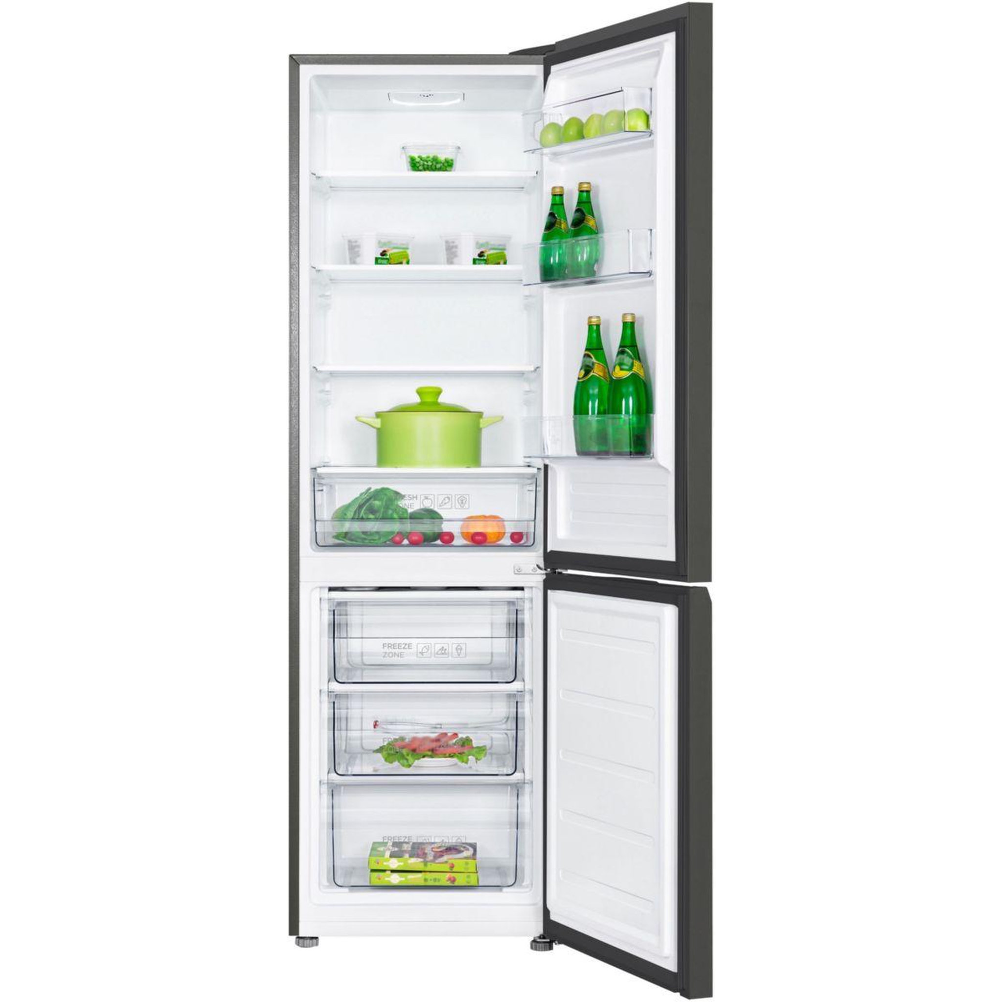 Voir la diapositive 5 : TCL Réfrigérateur combiné rf260bsd0
