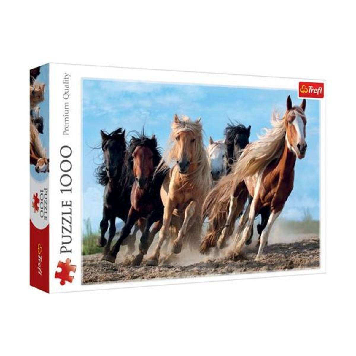 Trefl Puzzle 1000 pièces Trefl Chevaux au galop