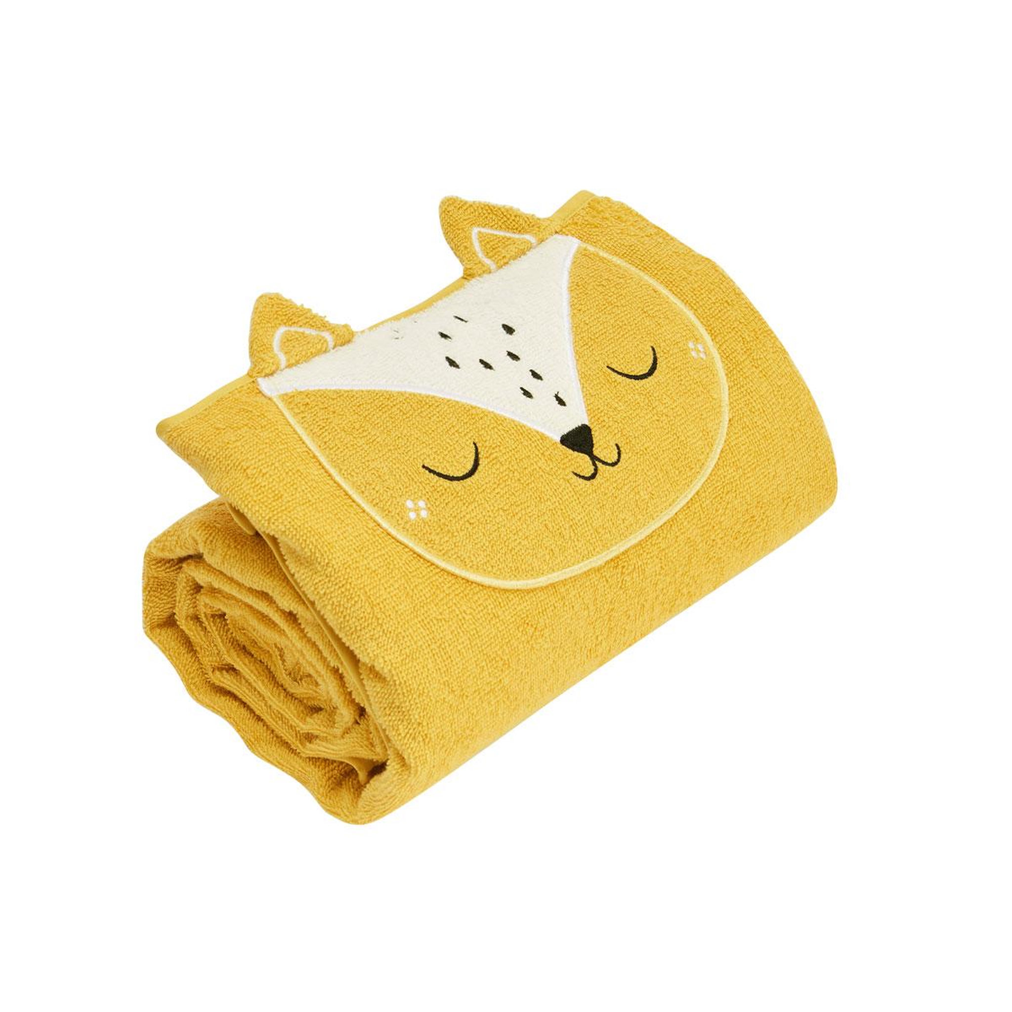 Voir la diapositive 1 : PETIT BEGUIN Serviette de bain bébé Merlin