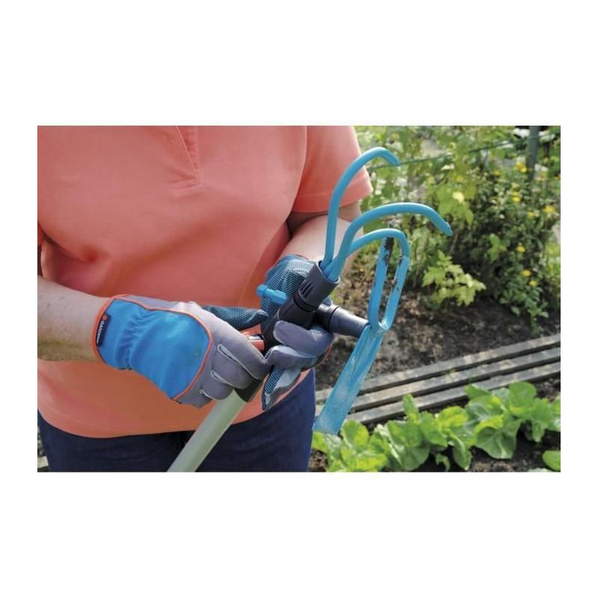 Voir la diapositive 5 : Gardena Manche bois 150 cm combisystem