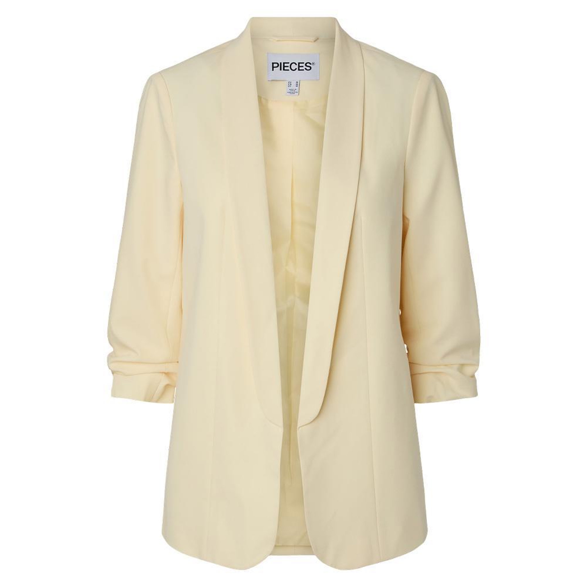 Voir la diapositive 2 : Pieces Blazer Jaune Femme Pieces Bosella