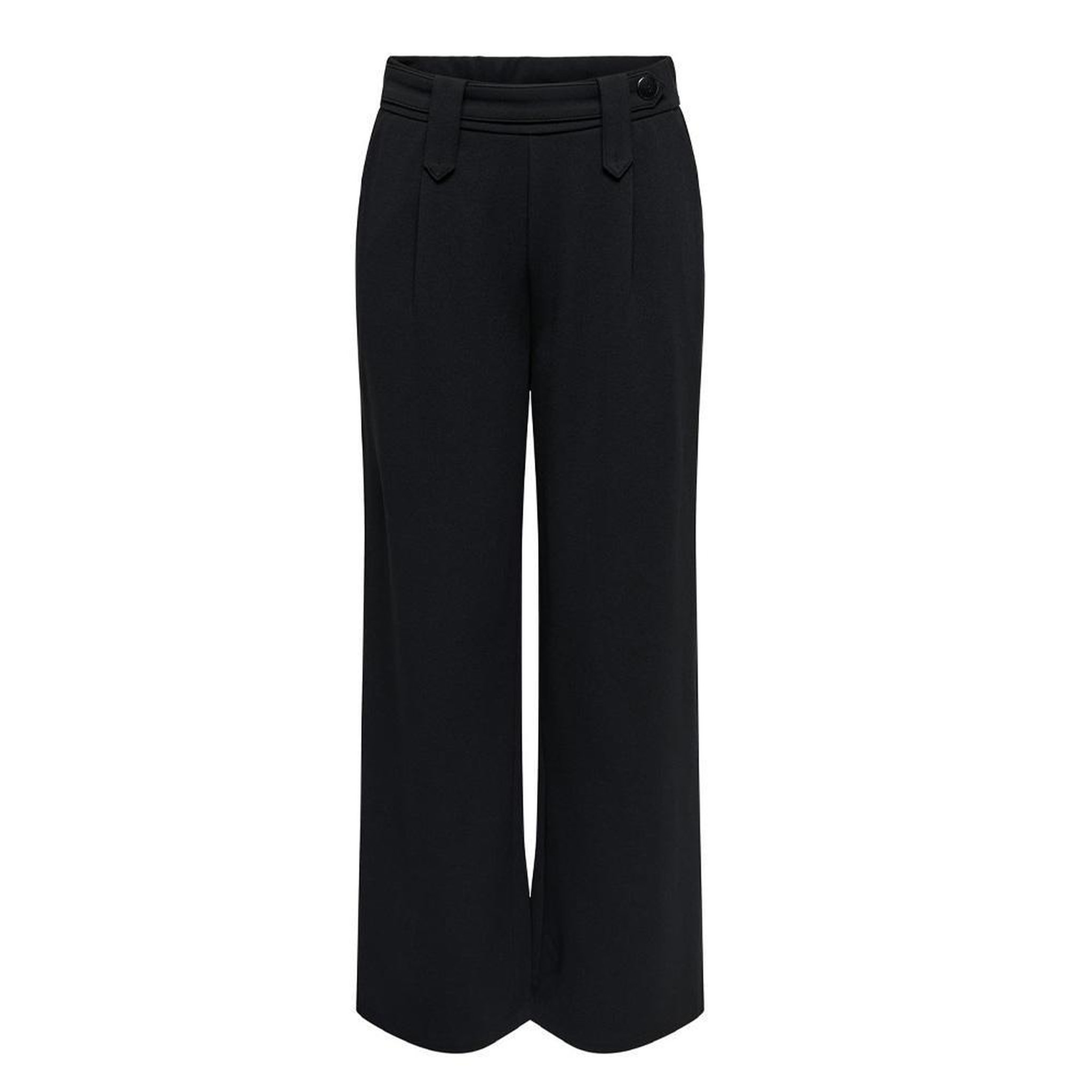 Only Pantalon fluide Noir Femme Only Petra. Coloris disponibles : Noir