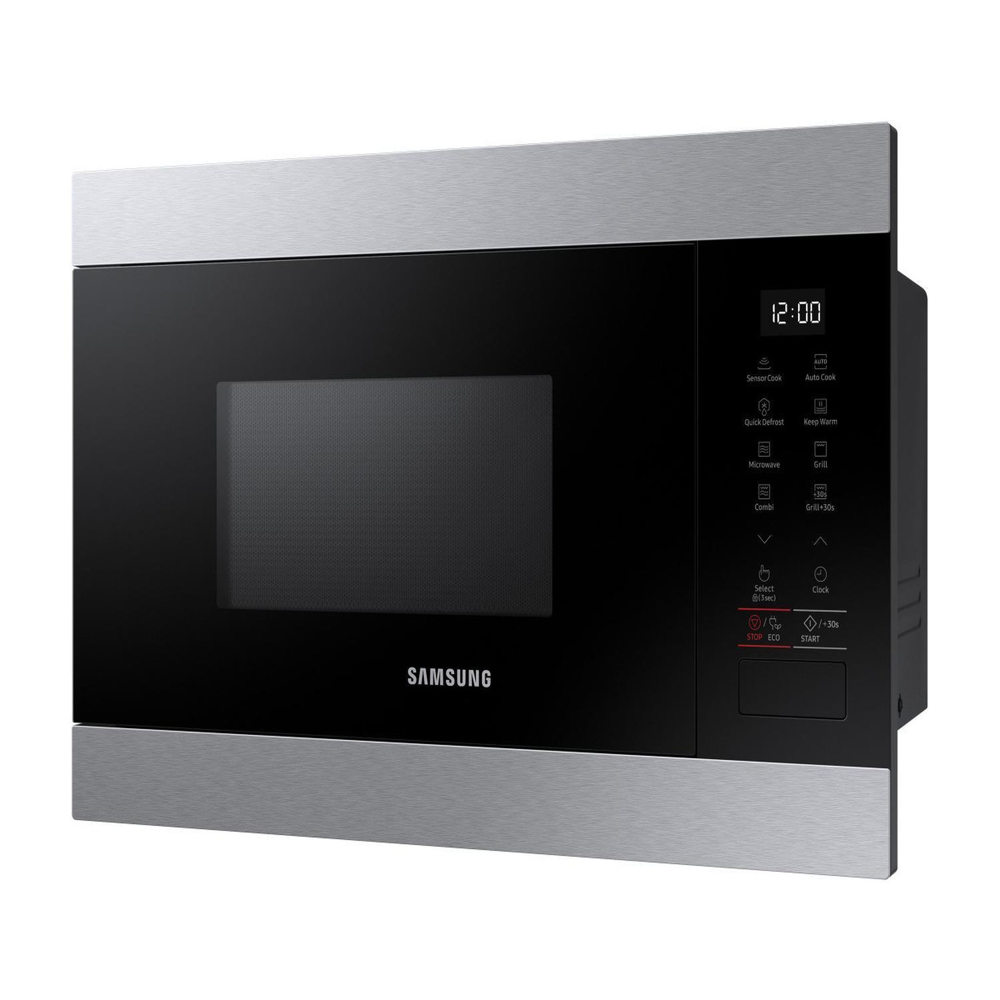 Voir la diapositive 3 : Samsung Four à micro-ondes encastrable avec gril samsung mg22m8274ct 22 l 1300 w acier inoxydable noir