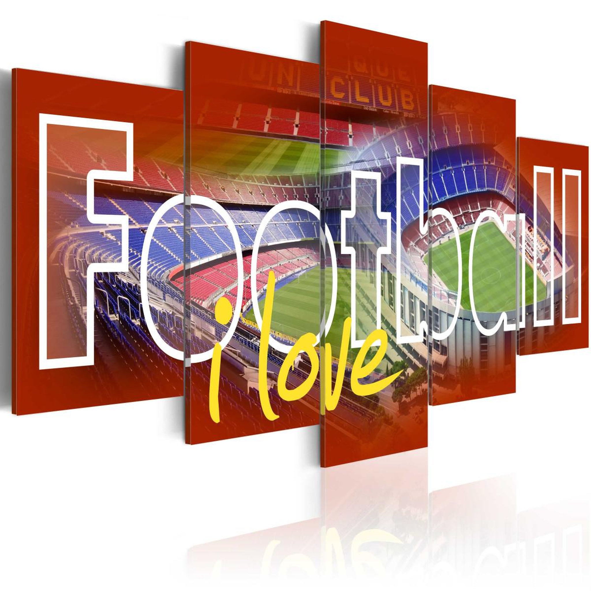 Paris Prix Tableau imprimé  the game i love. Coloris disponibles : Multicolore
