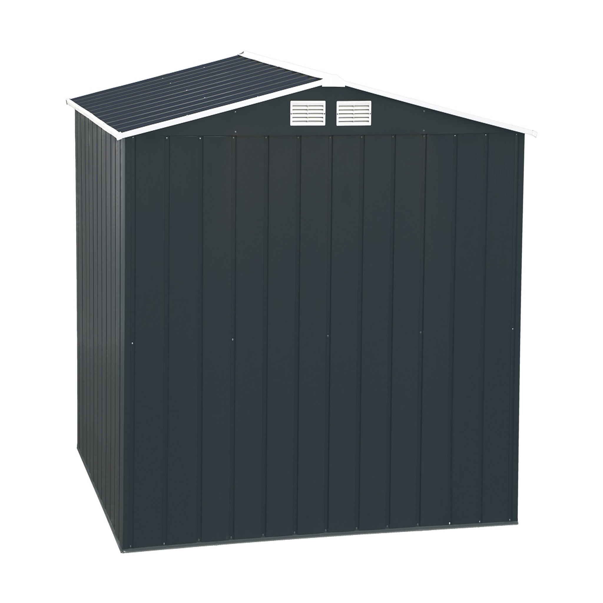 Voir la diapositive 4 : DURAMAX Abri de jardin métal - 6,31m² - MIMILI