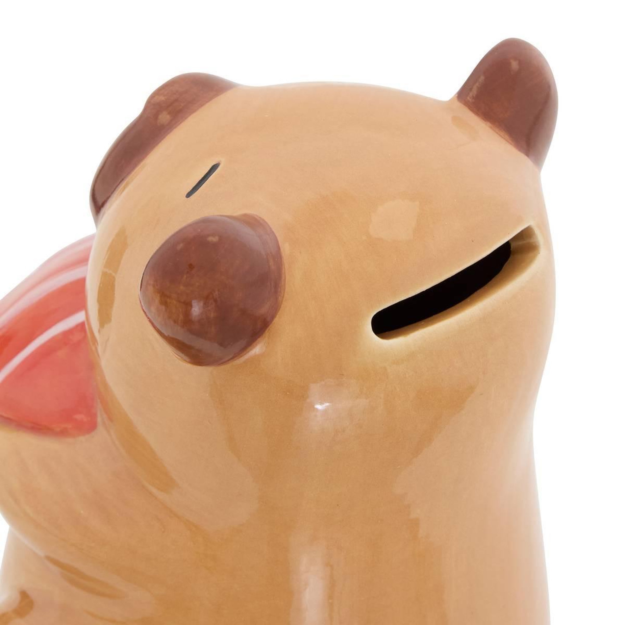 Voir la diapositive 3 : Atmosphera Kids Tirelire Enfant en Dolomite  Capybara  15cm Marron