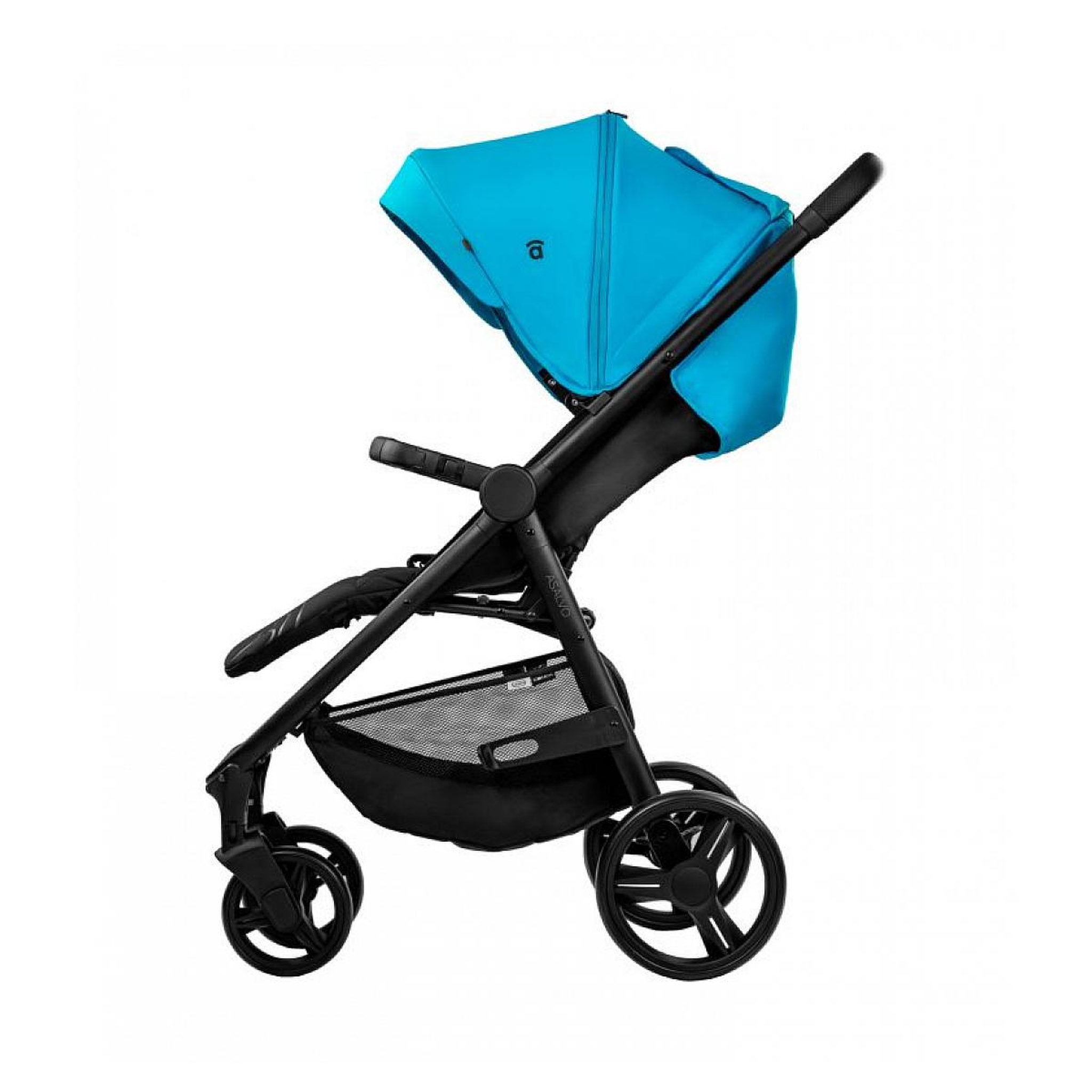 Voir la diapositive 2 : Asalvo Poussette Iconique Bleu - Confort et Praticité pour Bébé