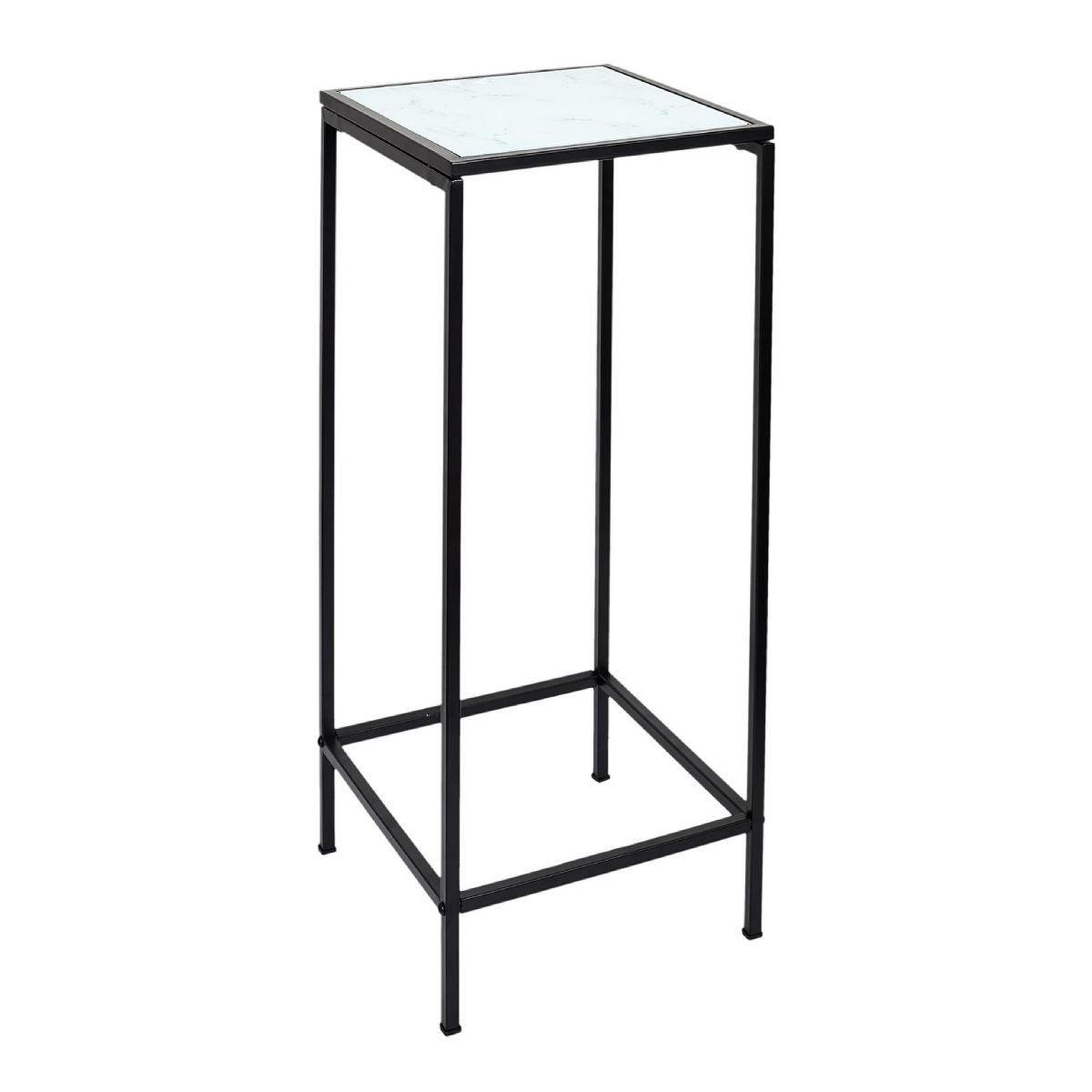 The Home Deco Factory Sellette design en métal  felicity  70cm noir