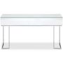 Voir la diapositive 4 : Paris Prix Console Design  Miravo  119cm Transparent & Argent
