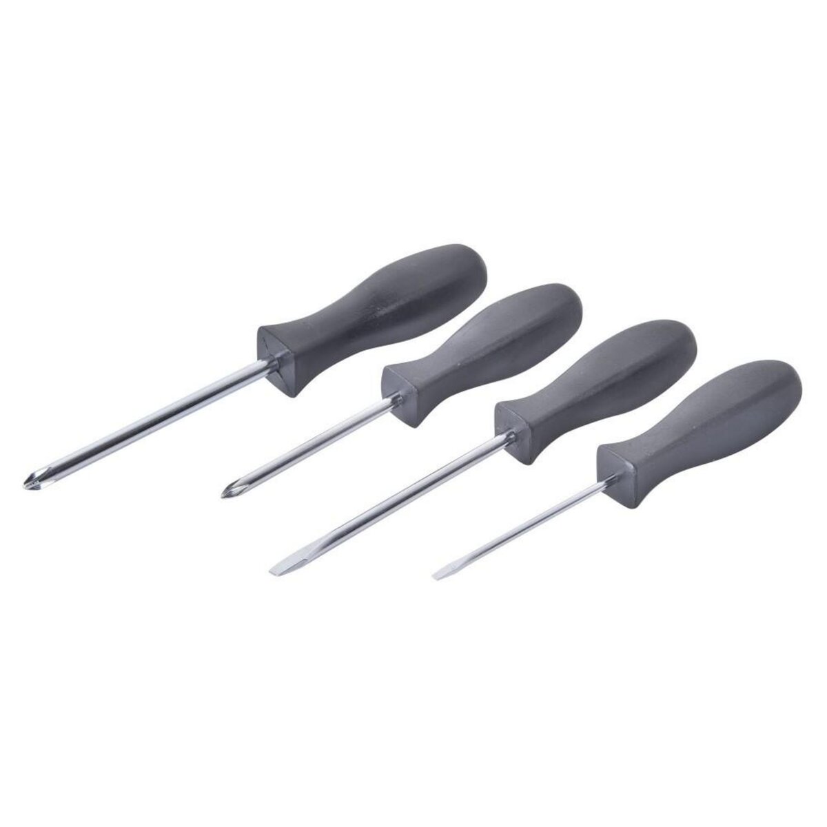 CENTRALE BRICO Lot de 4 tournevis multiusage mixte