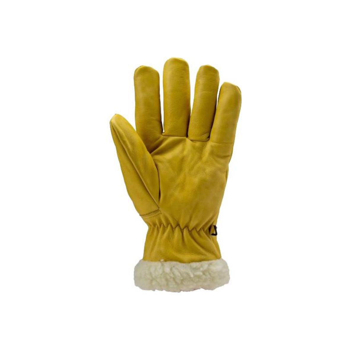Coverguard Gant américain ISLANDE EUROTECHNIQUE thermique fourré cuir jaune T10 COVERGUARD 2490