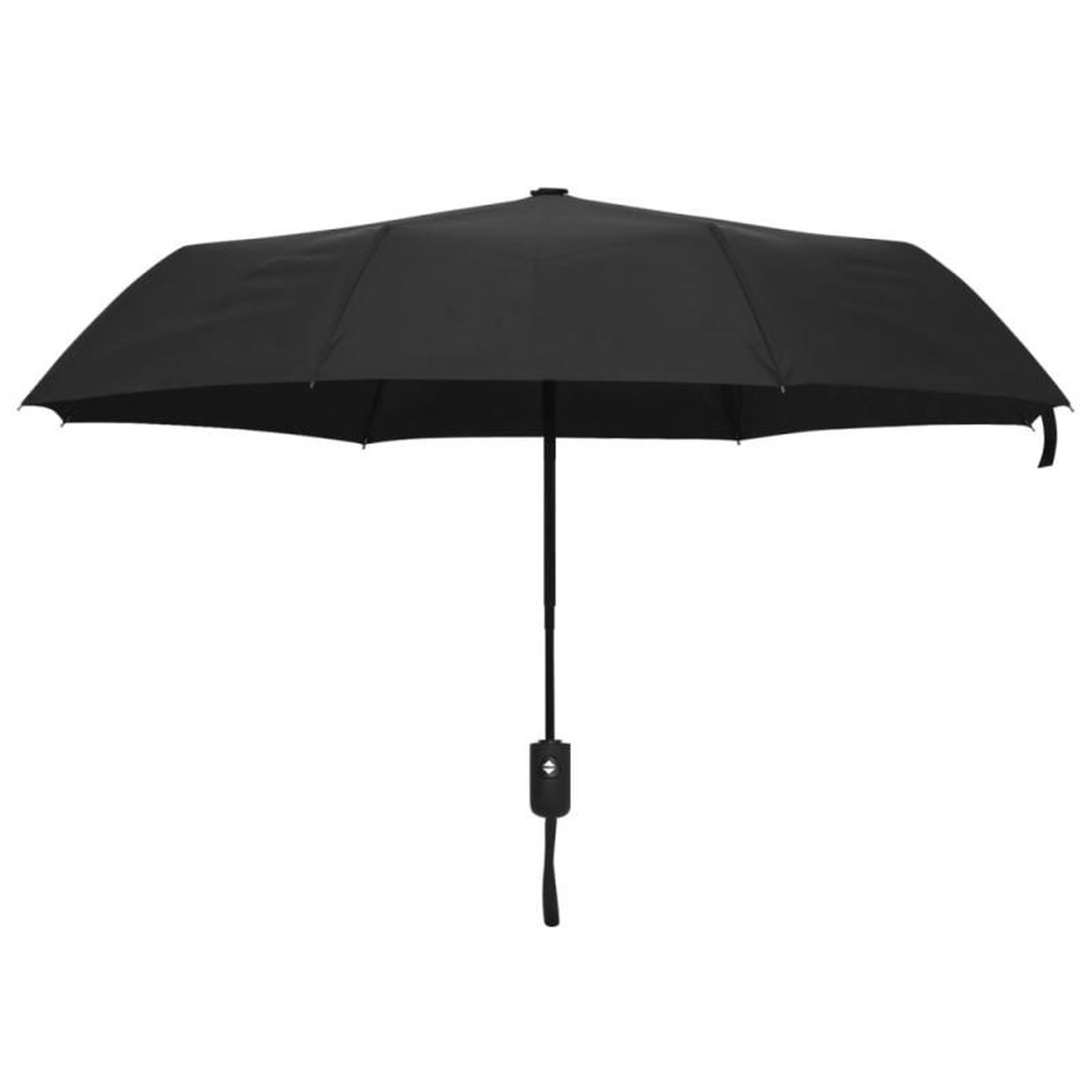 Voir la diapositive 2 : VIDAXL Parapluie pliable automatique Noir 95 cm