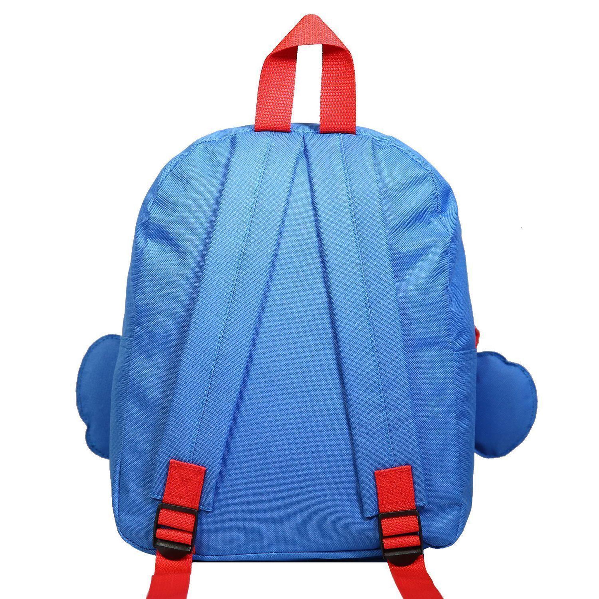 Voir la diapositive 4 : Bagtrotter Sac à dos 31 cm avec détails 3D Disney Mickey Bleu Bagtrotter