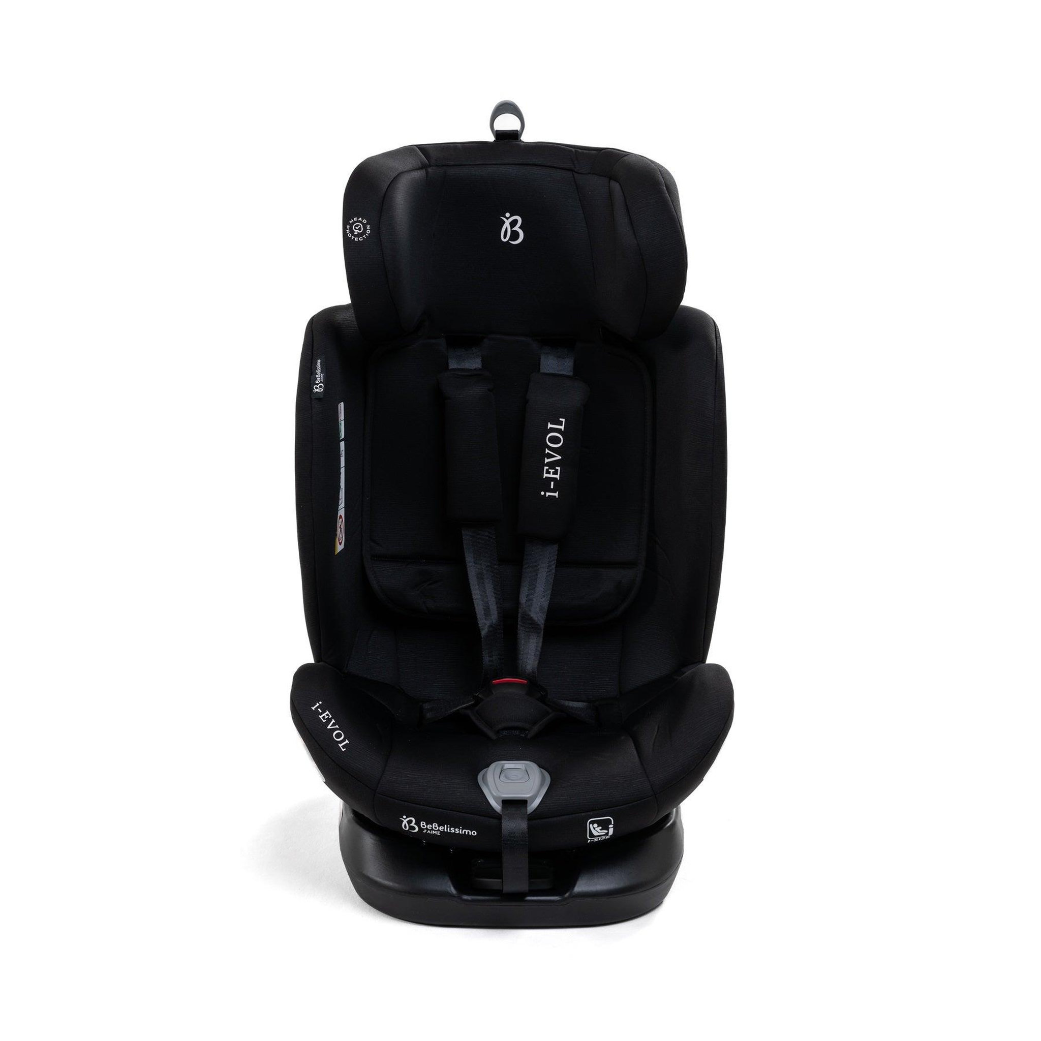 Voir la diapositive 5 : BEBELISSIMO Siège auto Isofix - pivontant 360 ° - 40-150 cm -  0-36kg  i- Evol - noir