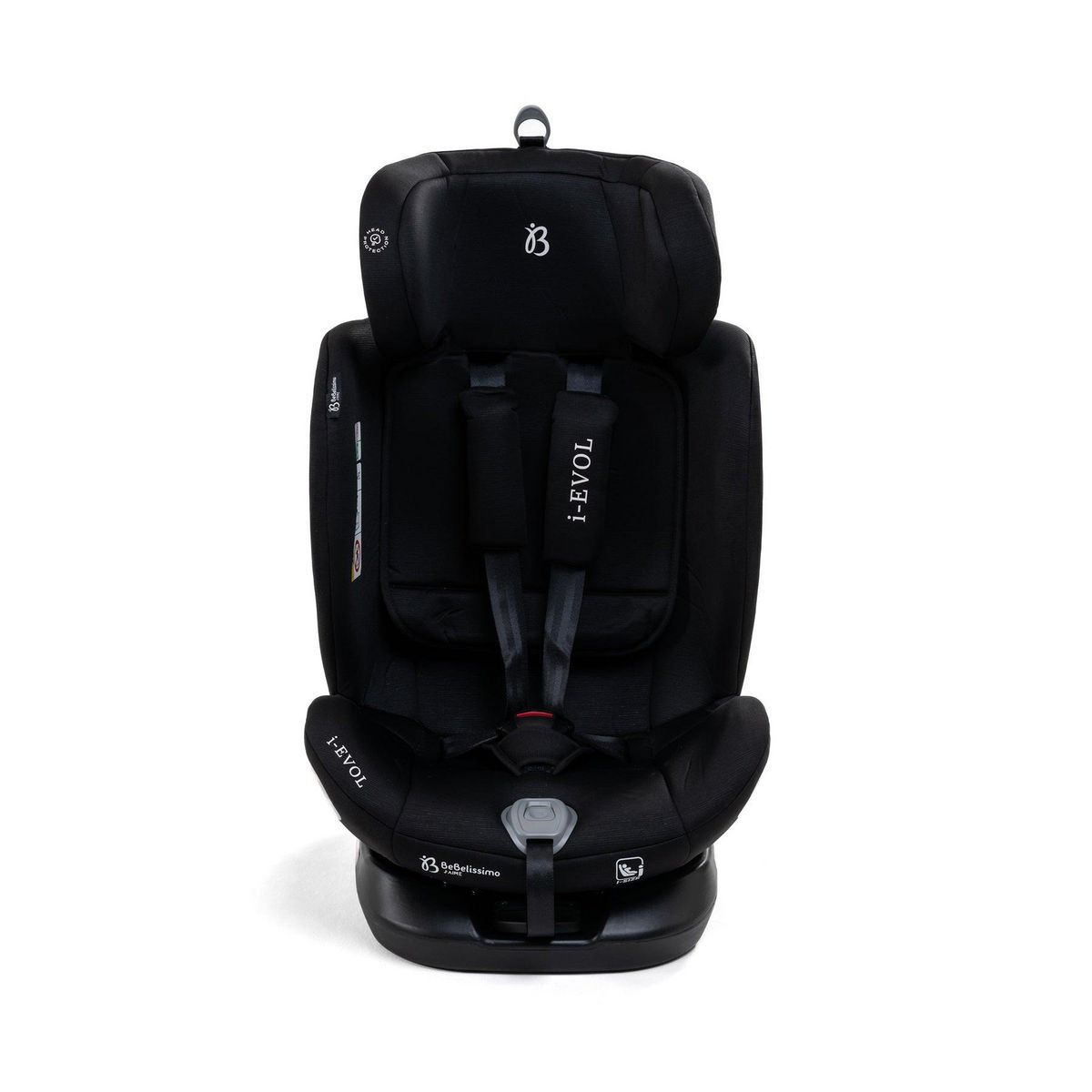 BEBELISSIMO Bebelissimo - Siège auto Isofix - pivontant 360 ° - 40-150 cm -  0-36kg  i- Evol - noir
