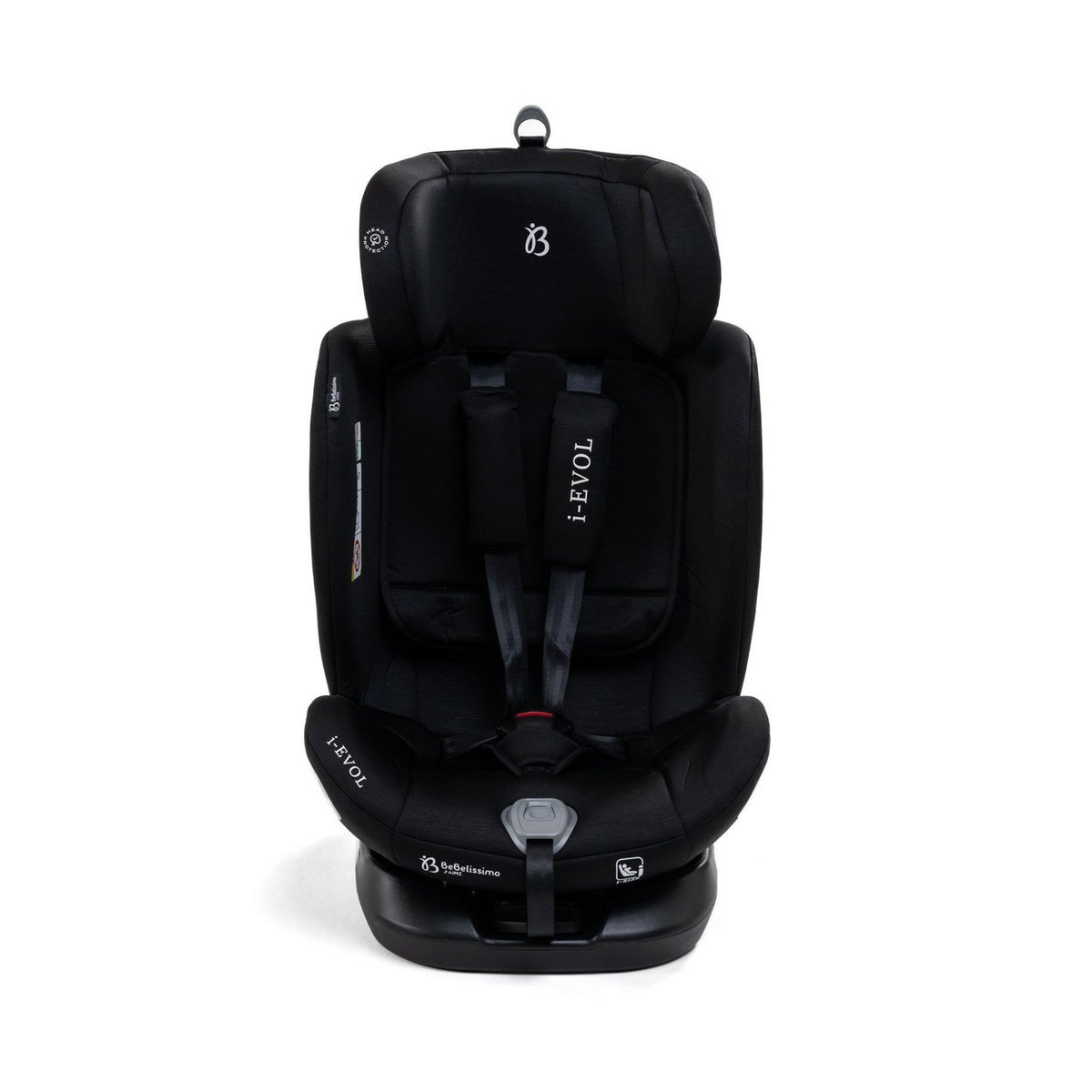 BEBELISSIMO Bebelissimo - Siège auto Isofix - pivontant 360 ° - 40-150 cm -  0-36kg  i- Evol - noir