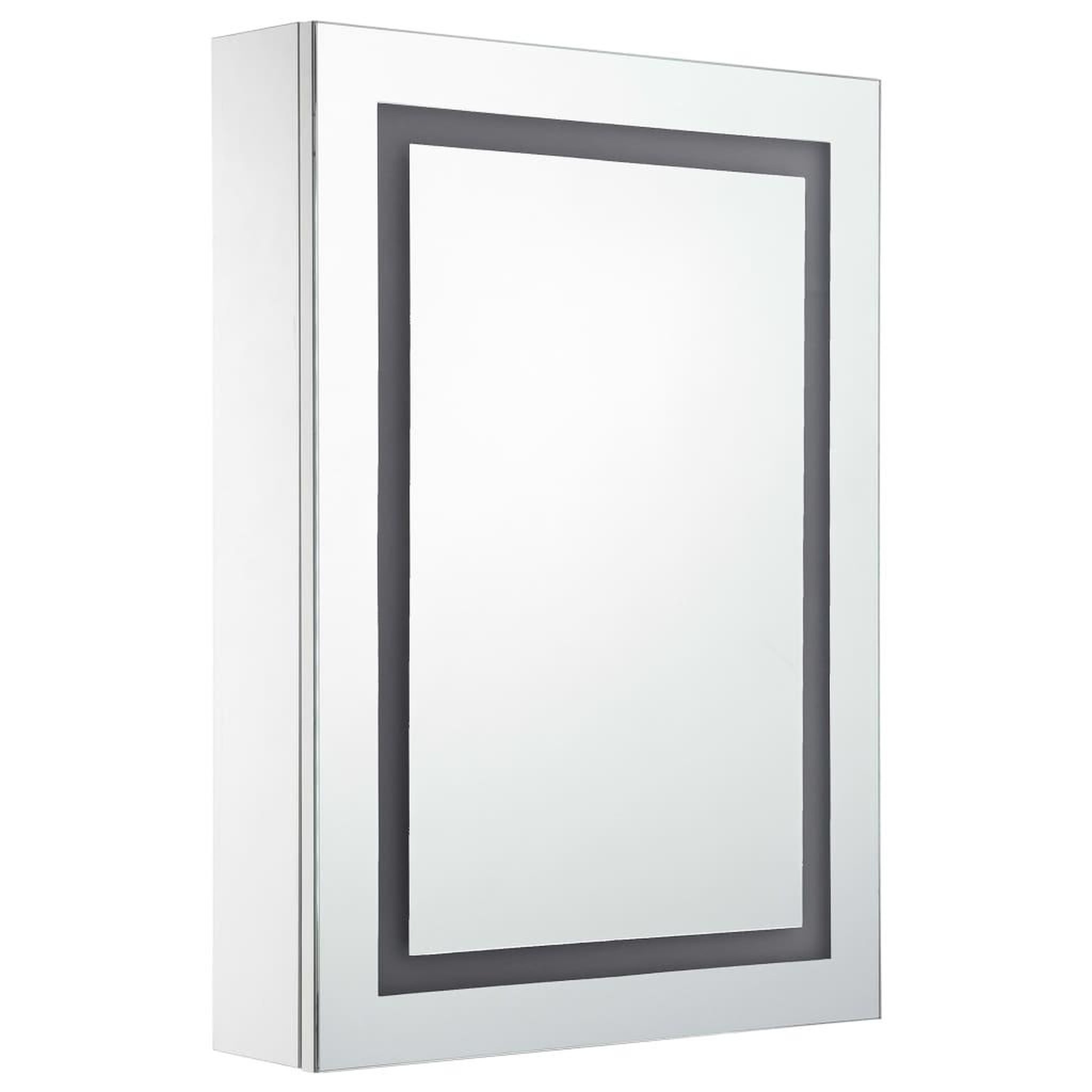 Voir la diapositive 3 : VIDAXL Armoire de salle de bain a miroir led 50x13x70 cm