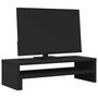 Voir la diapositive 3 : VIDAXL Support de moniteur noir 54x22x15 cm bois d ingénierie