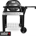 weber barbecue électrique pulse 2000 noir avec chariot