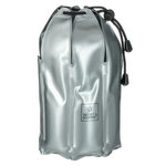 SECRET DE GOURMET Sac Rafraîchisseur à Vin 21cm Gris
