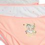 Voir la diapositive 2 : INEXTENSO Lot de 5 culottes licornes fille