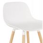 Voir la diapositive 6 : Paris Prix Tabouret de Bar Design  Grano  89cm Blanc