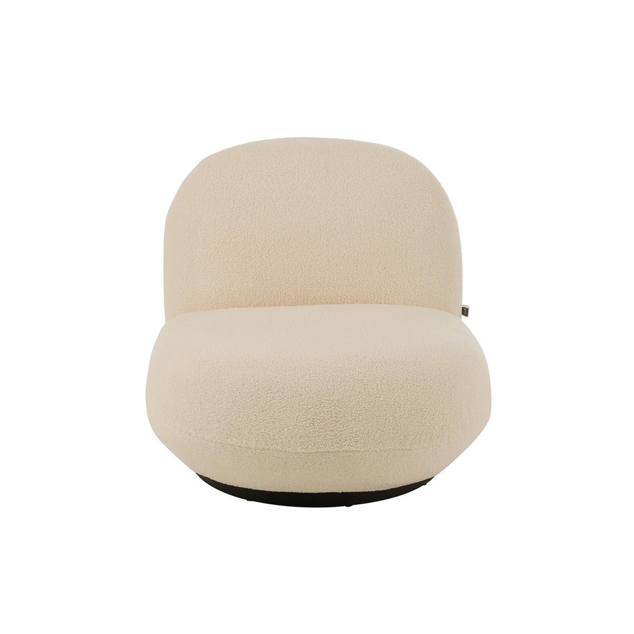 Voir la diapositive 2 : J-LINE Fauteuil lounge  neige  95cm blanc