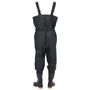 Voir la diapositive 4 : VIDAXL Cuissardes avec bottes et ceinture noir taille 44
