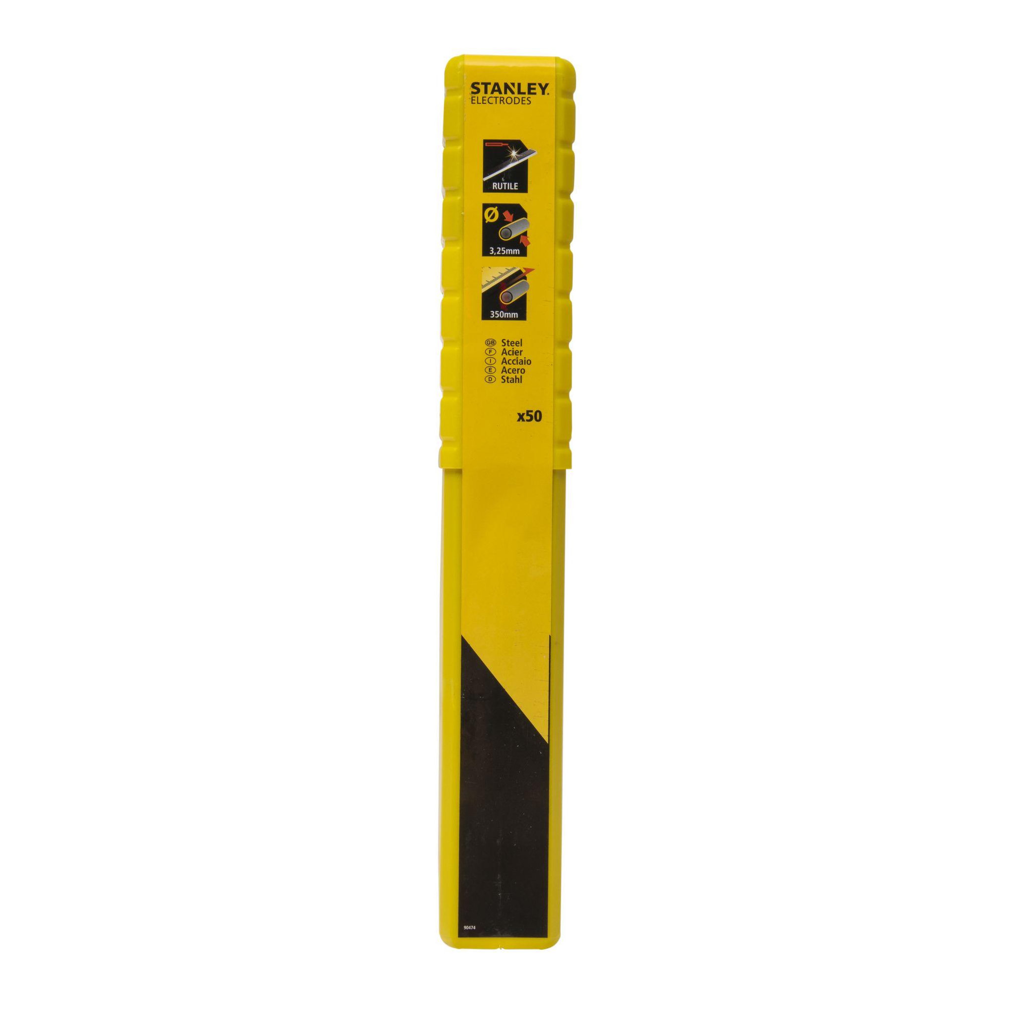 Stanley Électrode 3,25x 350mm  50 pcs  Stanley