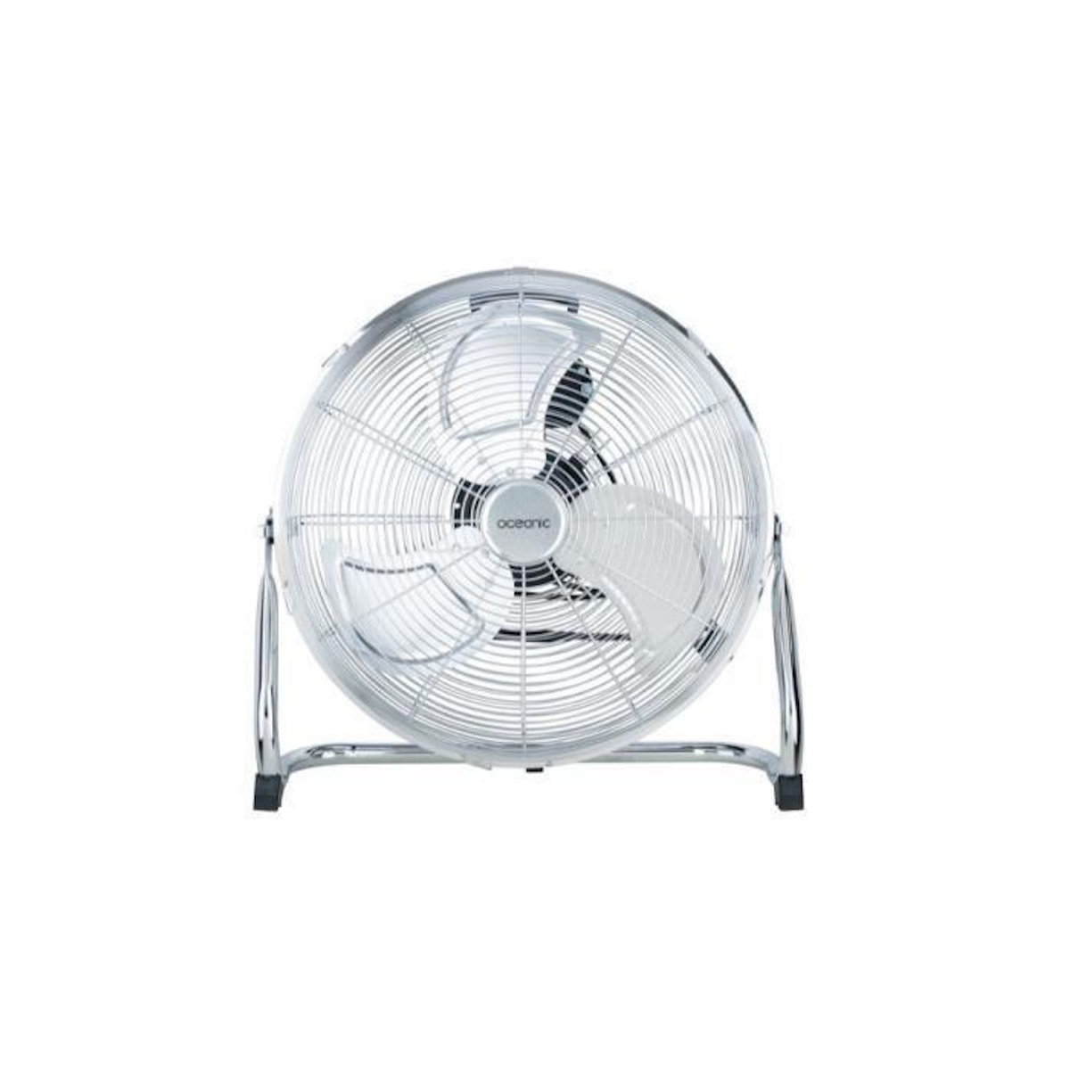 OCEANIC Ventilateur industriel de sol - Brasseur d'air - OCEANIC - 120 W - 3 vitesses - Ø 45 cm - Chromé