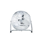 OCEANIC Ventilateur industriel de sol - Brasseur d'air - OCEANIC - 120 W - 3 vitesses - Ø 45 cm - Chromé