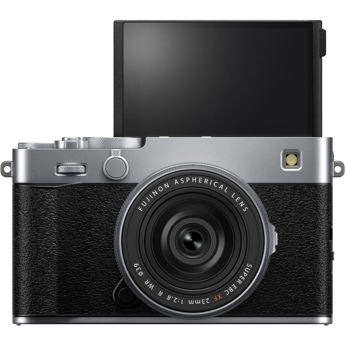 FUJIFILM Appareil photo Hybride X-E5 Silver + XF23mm