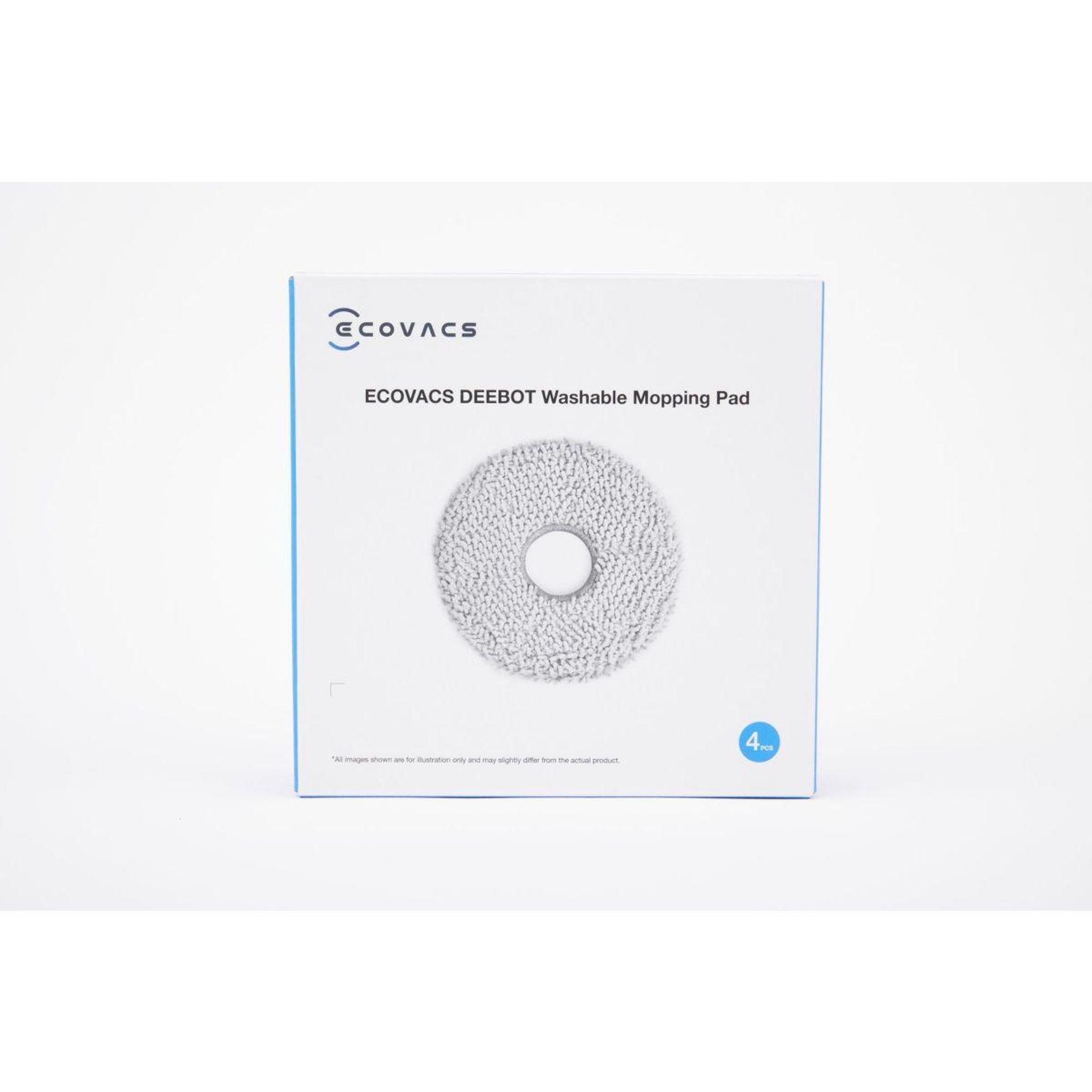 Voir la diapositive 2 : ECOVACS Lingettes et serpillères lavage rotatif microfibre dwp040020 robot deebot omni