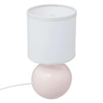 Atmosphera Kids Lampe à Poser Enfant  Timéo  24cm Rose Clair