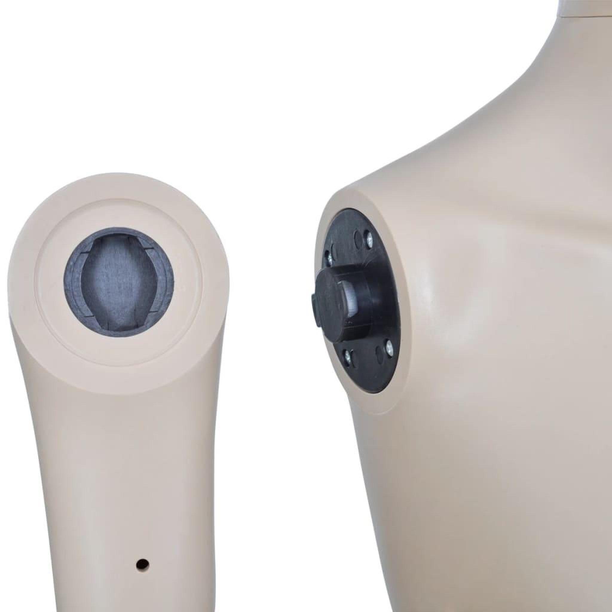 Voir la diapositive 5 : VIDAXL Mannequin de vitrine Homme Tete ronde