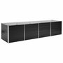 Voir la diapositive 2 : VIDAXL Lit sureleve de jardin Anthracite 320x80x77 cm Acier galvanise