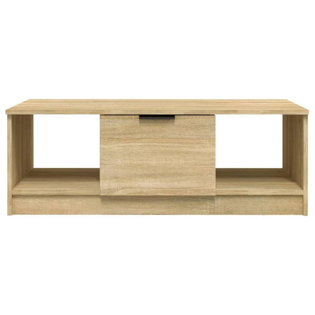 VIDAXL Table basse chene sonoma 102x50x36 cm bois d'ingenierie