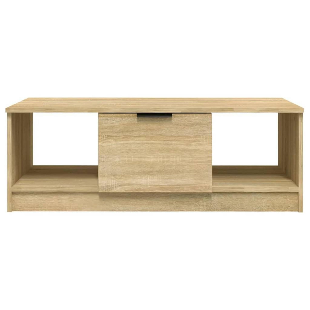 VIDAXL Table basse chene sonoma 102x50x36 cm bois d'ingenierie