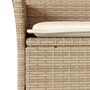 Voir la diapositive 5 : VIDAXL Ensemble a manger de jardin et coussins 5pcs beige rotin acacia