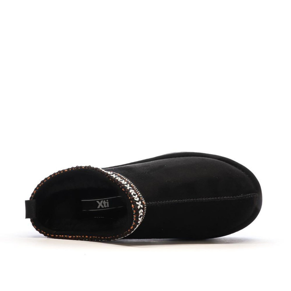XTI Chaussons Noires Femme Xti Microfiber