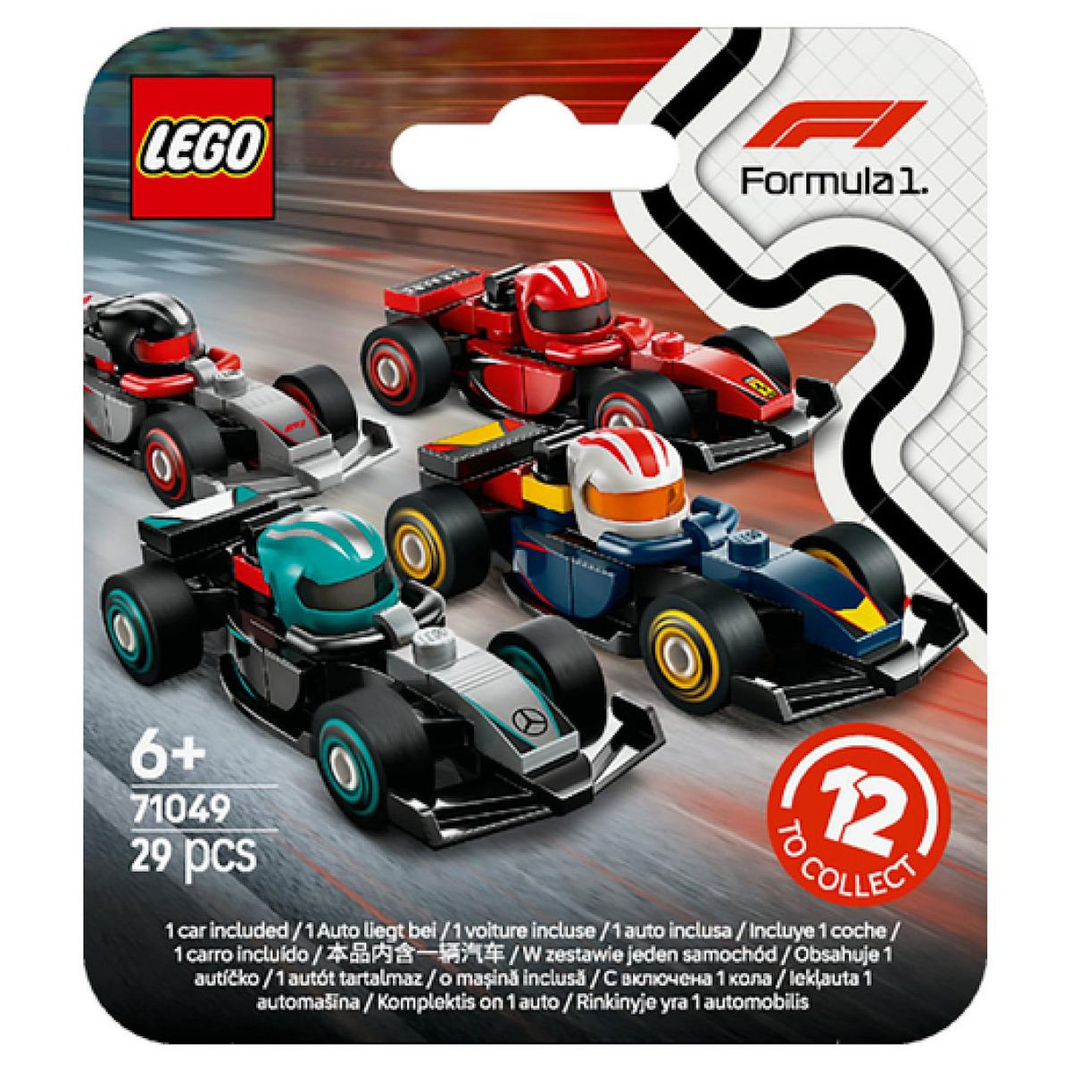 LEGO 71049 Voitures F1® à collectionner ® Minifigurines™