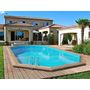 Voir la diapositive 1 : Habitat et Jardin Piscine bois   Palma 130   - 7.57 x 4.07 x 1.31 m