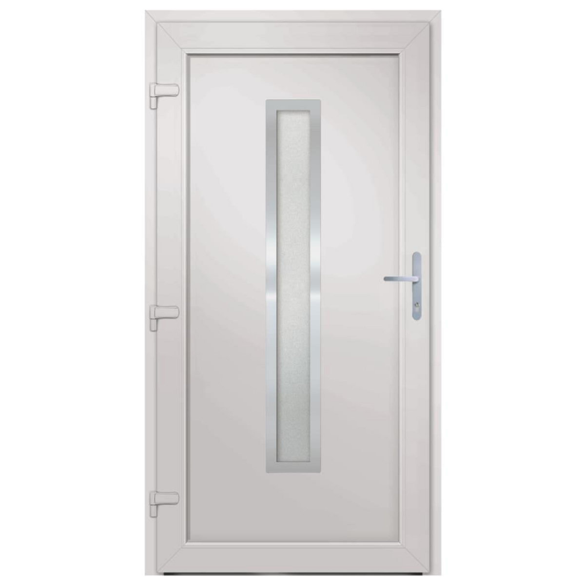 VIDAXL Porte d'entree anthracite 98x200 cm PVC