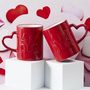 Voir la diapositive 2 : Paris Prix Lot de 2 Mugs en Céramique  Amour  30cl Rouge